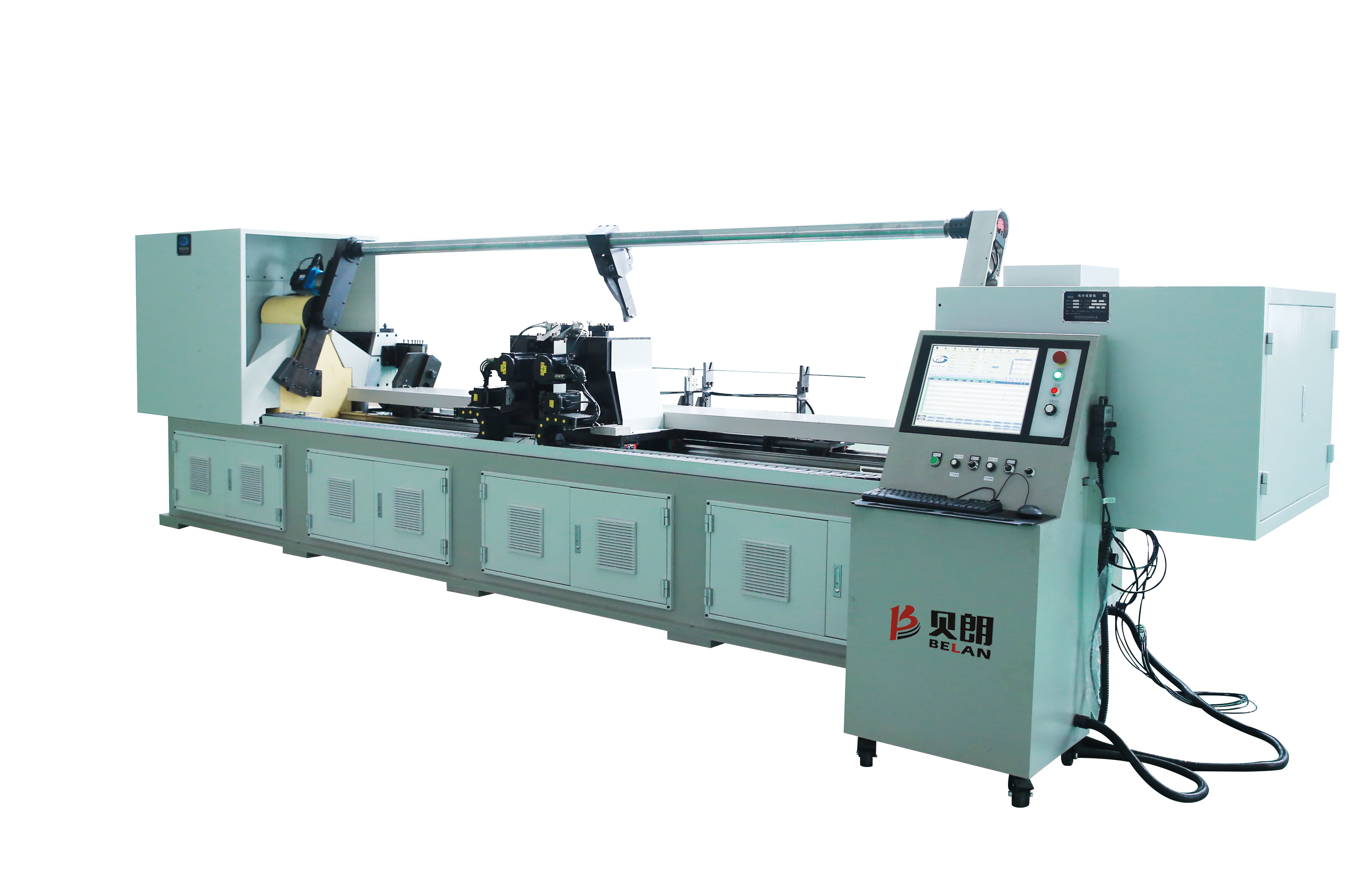 貝朗雙頭折彎機生產汽車長桿零部件，是個好幫手！